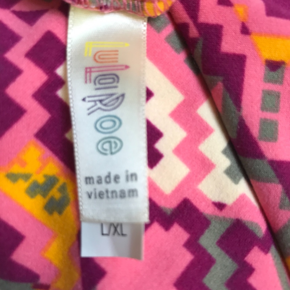 LuLaRoe Kids Leggings L/XL Large/Extra Large NWT - Picture 2 of 4